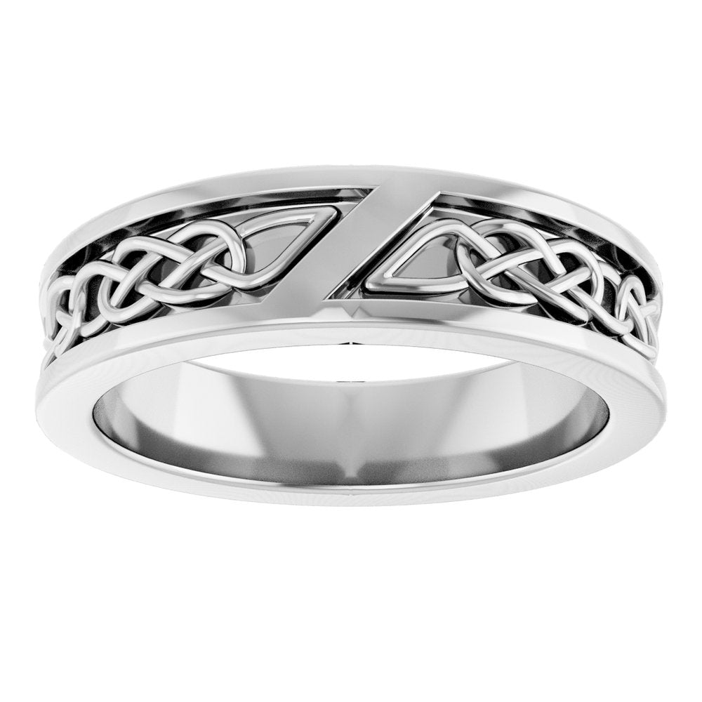 valkokultainen vihkisormus - kihlasormus