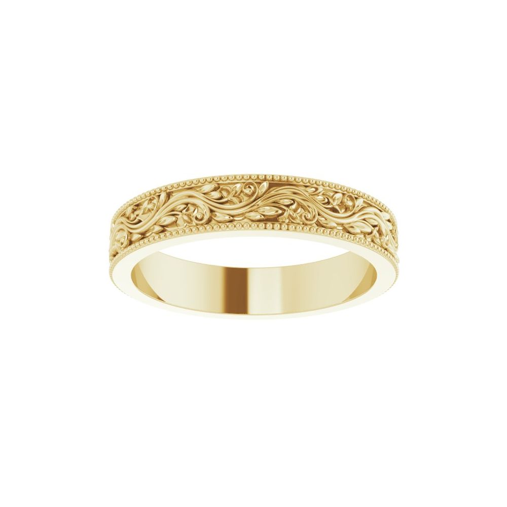 keltakultainen vihkisormus - kihlasormus
