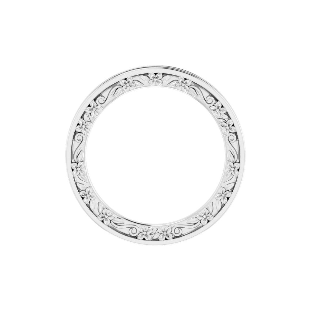 valkokultainen sormus - vihkisormus